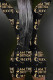Black Gold Casual Living Print Basic V Neck Skinny Romper