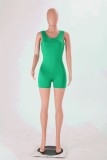 White Fashion Sexy Solid Sleeveless Slip 