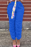 Pink Fashion Casual adult Ma'am Solid Plus Size