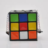 Multicolor Fashion Casual Patchwork Crossbody Bag