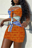 Light Green Fashion Sexy Patchwork Hollowed Out O Neck Sleeveless Dress