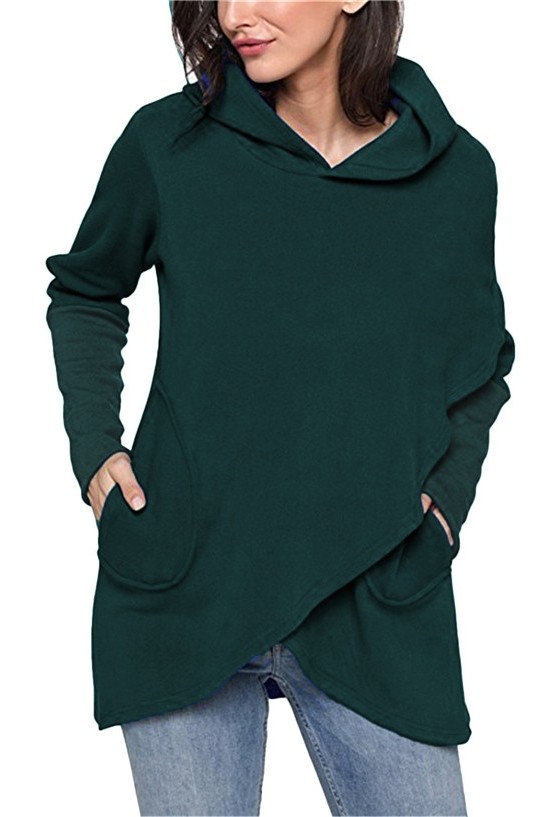 As Show-7 Novelty Regular Hooded Full Pockets Solid Regular Tees & T-shirts