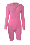 White Casual Fashion Mesh zipper Sequin perspective Asymmetrical Long Sleeve Turndown Collar 