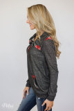 As Show Long Sleeve Patchwork Long Sleeve Tops