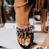 Silver Fashion Sexy With Diamond Anklet