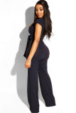 Black Fashion Casual Sexy Print Patchwork Straight