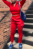 Black Fashion Casual Patchwork Solid Patchwork Turndown Collar Long Sleeve Two Pieces