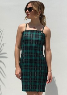 As Show Brief Sleeveless A-Line skirt Print Dresses