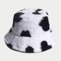 Black White Fashion Casual Print Hat