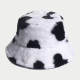 Black White Fashion Casual Print Hat