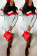 Grey Sexy Fashion Cap Sleeve Long Sleeves O neck A-Line skirt Print Patchwork Club Dresses