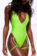 Fluorescent Green Swimwears