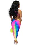 As Show Sexy Print Sleeveless V Neck 