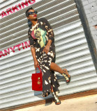 As Show Fashion Long Sleeves O neck Knee-Length 