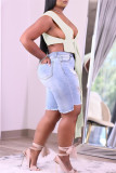 Pink Fashion Sexy Solid Asymmetrical Tops