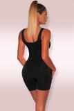 White Fashion Sexy Solid Sleeveless Slip 