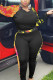 Yellow Fashion Casual Patchwork Print Patchwork O Neck Plus Size 