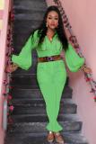 White Fashion Light Print Solid Patchwork Long Sleeve Turndown Collar 