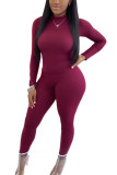 Black Milk Silk Fashion Active adult Ma'am Solid Two Piece Suits pencil Long Sleeve Two Pieces