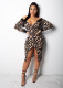 As Show Sexy Fashion Spaghetti Strap Long Sleeves Asymmetrical Collar Asymmetrical Mid-Calf Club Dresses DZ826
