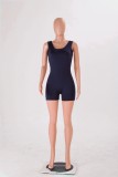 White Fashion Sexy Solid Sleeveless Slip 