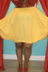 Yellow Fashion Casual Solid Backless Off the Shoulder Long Sleeve Dresses