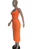 Black Fashion Celebrities Solid Two Piece Suits pencil Sleeveless Two Pieces