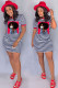 Red Fashion Casual Red Green Cap Sleeve Short Sleeves O neck Step Skirt skirt Striped Print Dresses