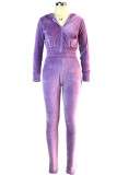 White Sexy Gradual Change Solid Patchwork Hooded Collar Long Sleeve Regular Sleeve Short Two Pieces