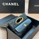 Black Daily Letters Hollow Out Chains Bags