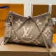 Khaki Daily Letters Chains Bags
