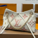 White Pink Daily Letters Chains Bags