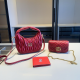 Red Daily Letters Chains Bags
