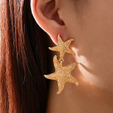 Gold Daily Solid Color Earrings