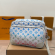 White Daily Letters Zipper Bags