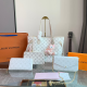White Daily Letters Chains Bags