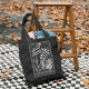 Black GOOD MOMS SAY BAD WORDS TAROT PRINTED BAG