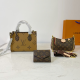 Brown Casual Daily Letters Chains Bags