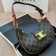 Brown Casual Letters Zipper Bags