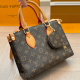 Brown Casual Letters Zipper Bags