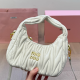 White Casual Letters Zipper Bags