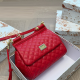 Red Casual Daily Letters Bags