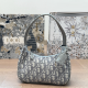 Grey Casual Daily Letters Zipper Bags