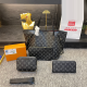 Black Casual Letters Patchwork Bags