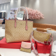 Khaki Casual Letters Patchwork Bags