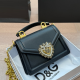 Black Casual Letters Chains Bags