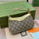 Yellow Brown Casual Letters Zipper Bags
