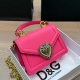 Rose Red Casual Letters Chains Bags