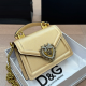 Khaki Casual Letters Chains Bags
