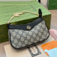 Black Casual Letters Zipper Bags
